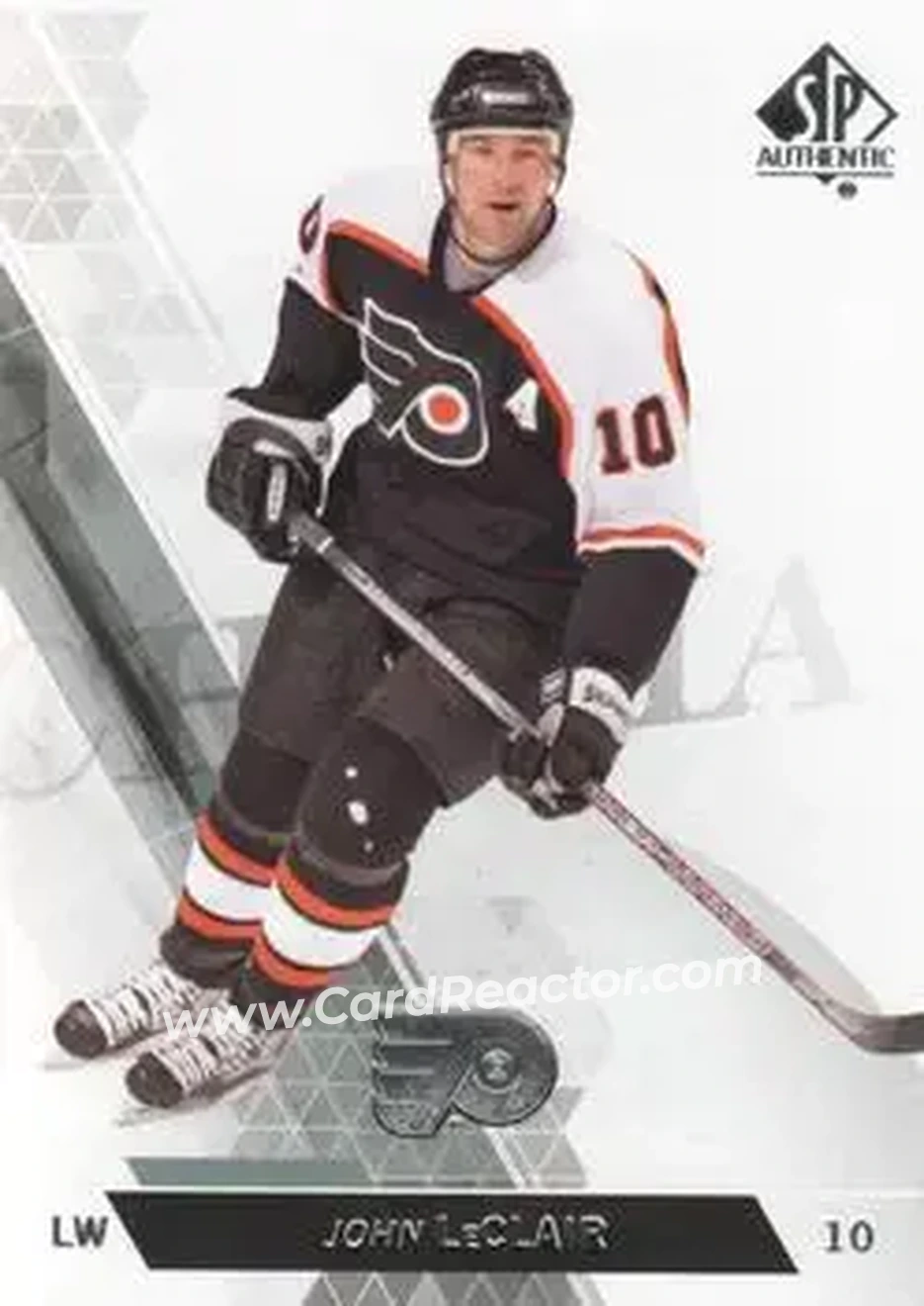 2013-14 SP Authentic #16 - John LeClair - Philadelphia Flyers - Front