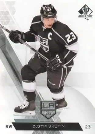 2013-14 SP Authentic #18 - Dustin Brown - Los Angeles Kings