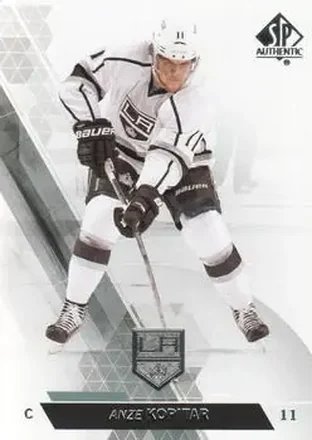 2013-14 SP Authentic #21 - Anze Kopitar - Los Angeles Kings
