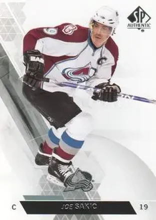 2013-14 SP Authentic #23 - Joe Sakic - Colorado Avalanche