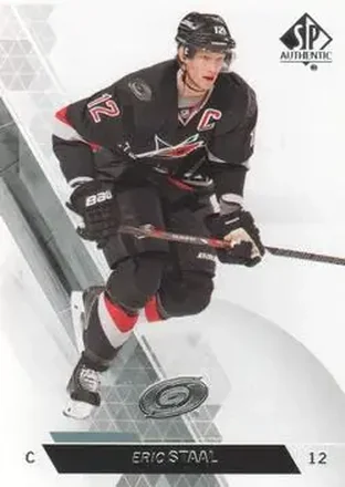 2013-14 SP Authentic #27 - Eric Staal - Carolina Hurricanes