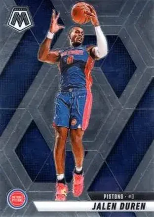 2024-25 Panini Mosaic #15 - Jalen Duren - Detroit Pistons 2024-25 Panini Mosaic #15 - Jalen Duren - Detroit Pistons