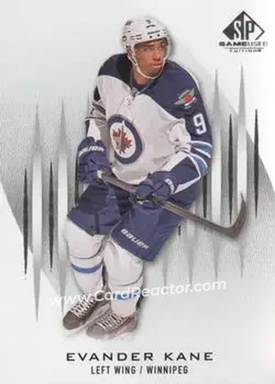 2013-14 SP Game Used #2 - Evander Kane - Winnipeg Jets - Front