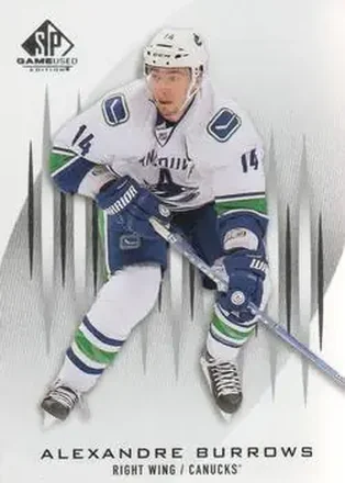 2013-14 SP Game Used #6 - Alexandre Burrows - Vancouver Canucks