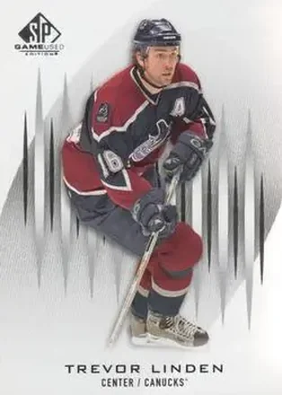2013-14 SP Game Used #9 - Trevor Linden - Vancouver Canucks