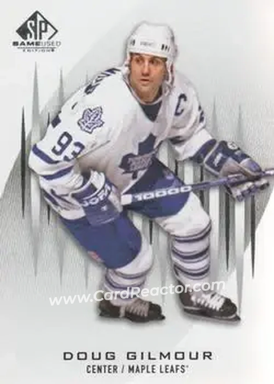 2013-14 SP Game Used #10 - Doug Gilmour - Toronto Maple Leafs - Front