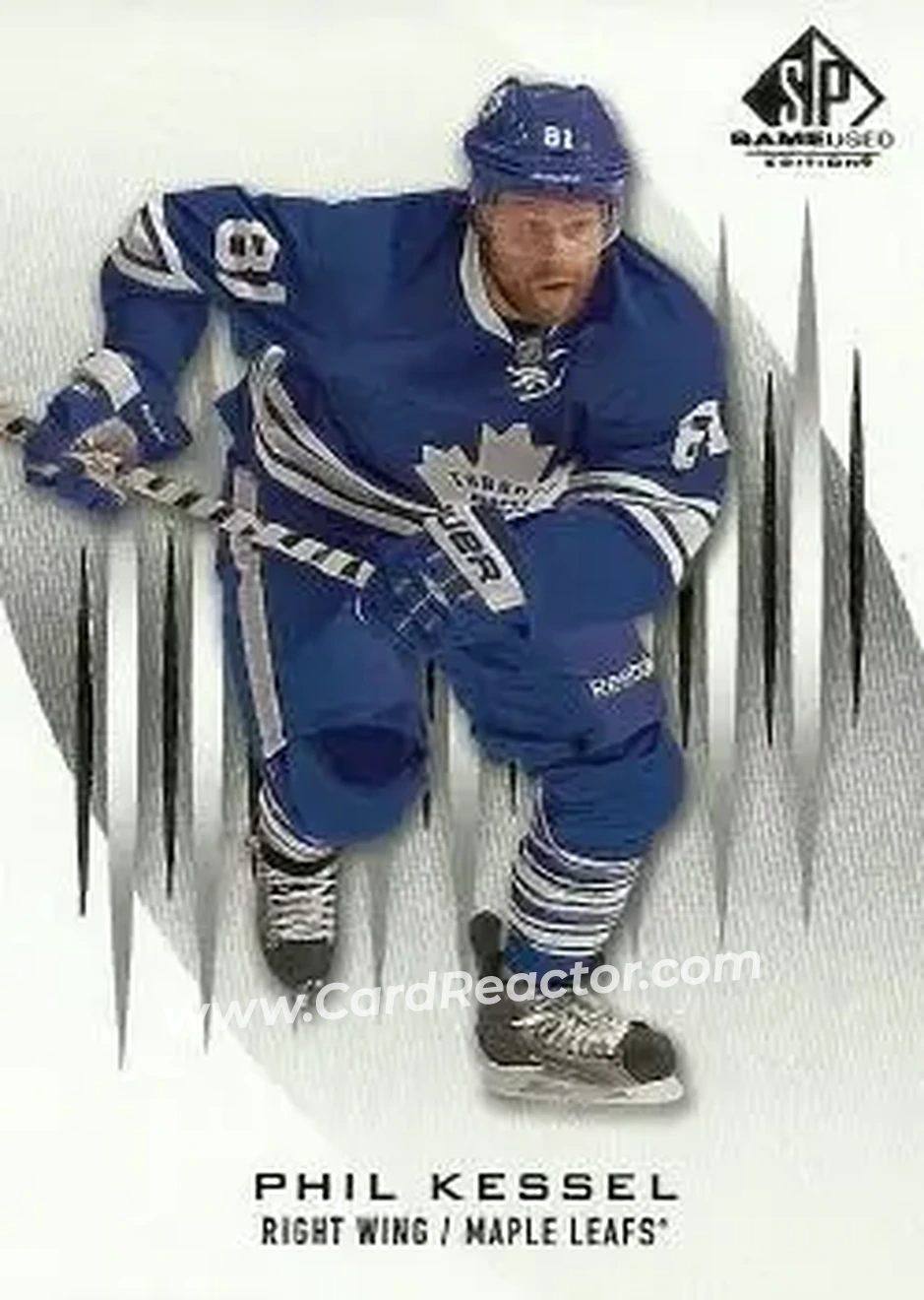 2013-14 SP Game Used #13 - Phil Kessel - Toronto Maple Leafs - Front