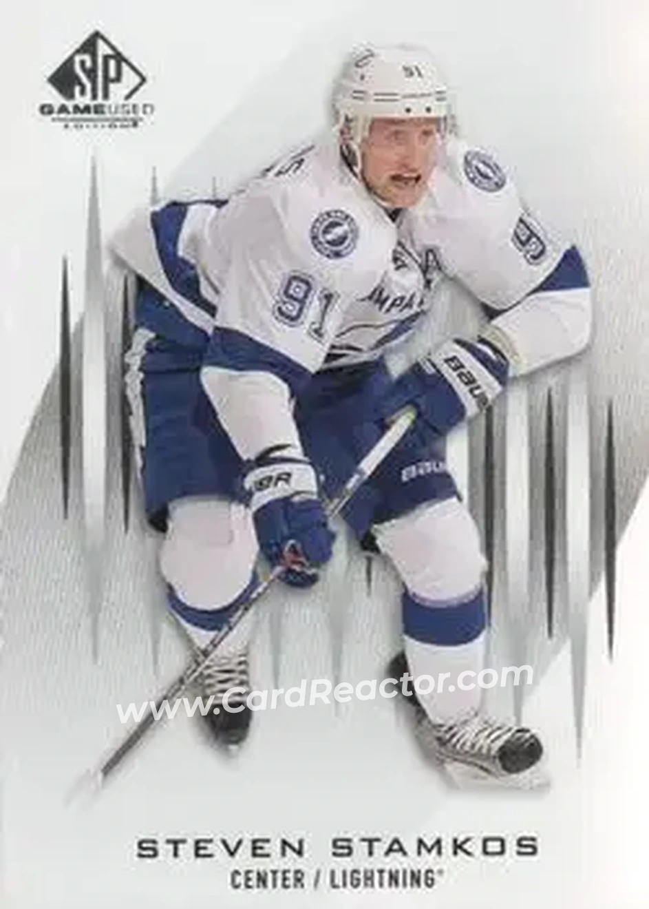 2013-14 SP Game Used #14 - Steven Stamkos - Tampa Bay Lightning - Front