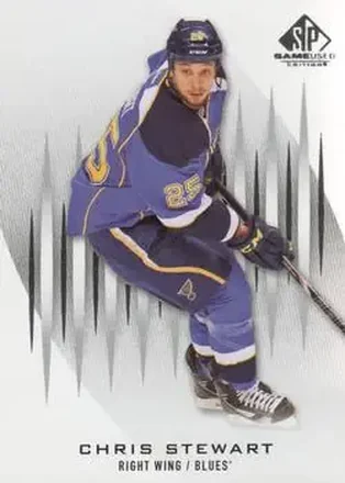 2013-14 SP Game Used #15 - Chris Stewart - St. Louis Blues