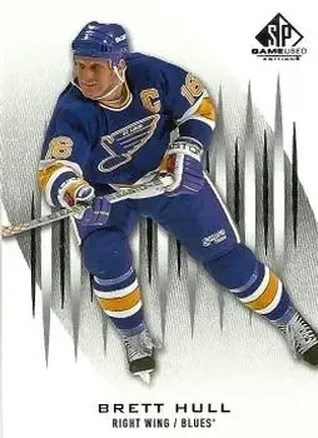 2013-14 SP Game Used #17 - Brett Hull - St. Louis Blues