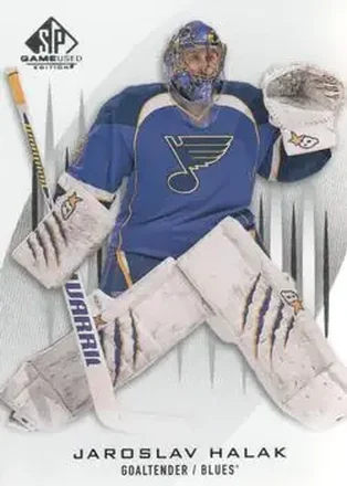 2013-14 SP Game Used #19 - Jaroslav Halak - St. Louis Blues