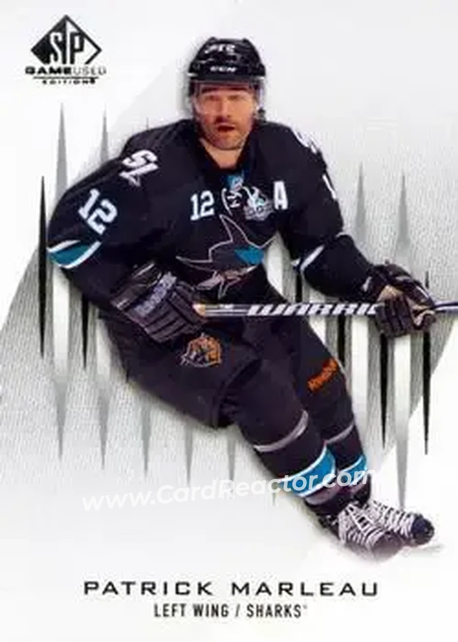 2013-14 SP Game Used #20 - Patrick Marleau - San Jose Sharks - Front