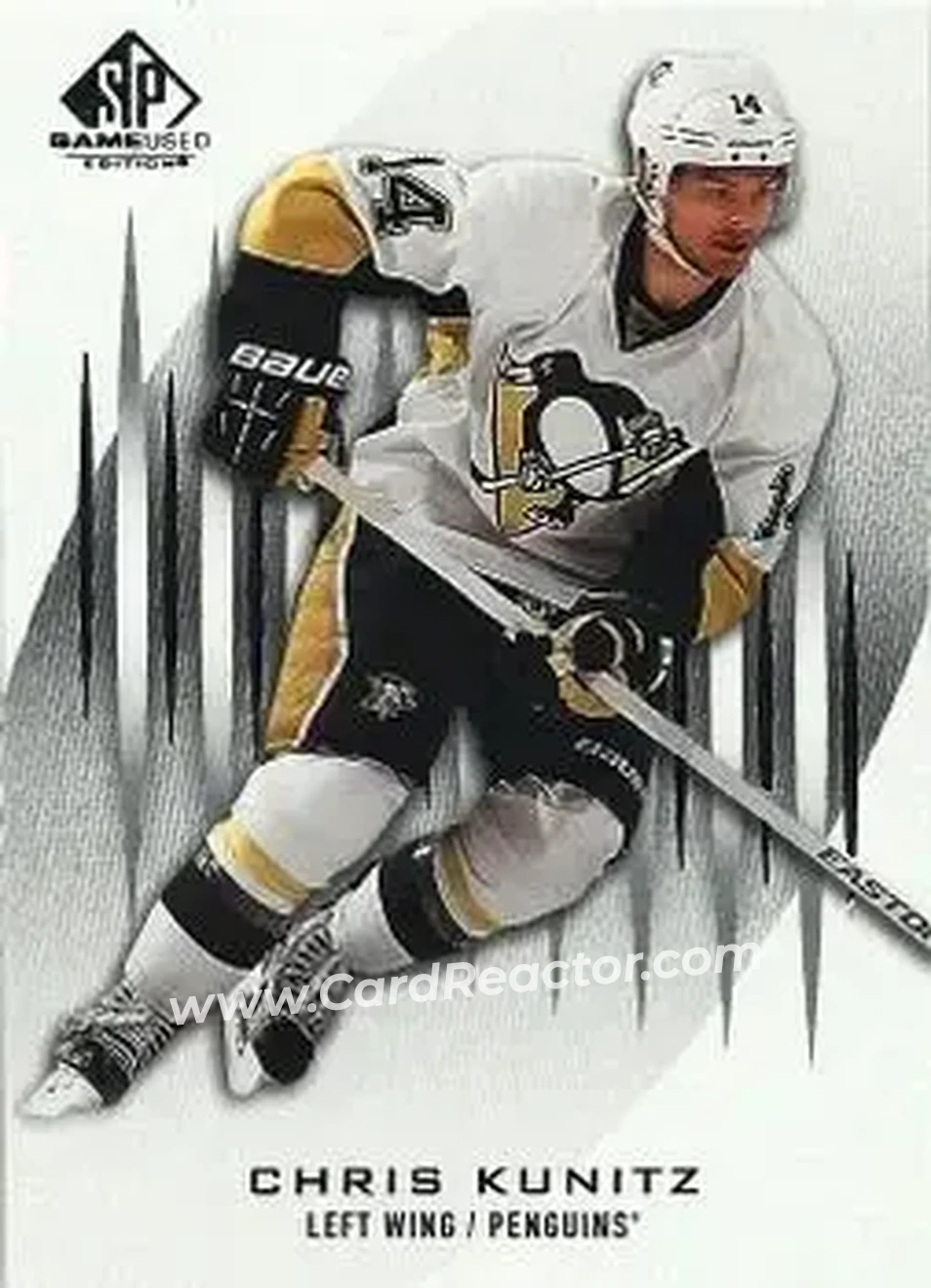 2013-14 SP Game Used #23 - Chris Kunitz - Pittsburgh Penguins - Front 2013-14 SP Game Used #23 - Chris Kunitz - Pittsburgh Penguins - Front