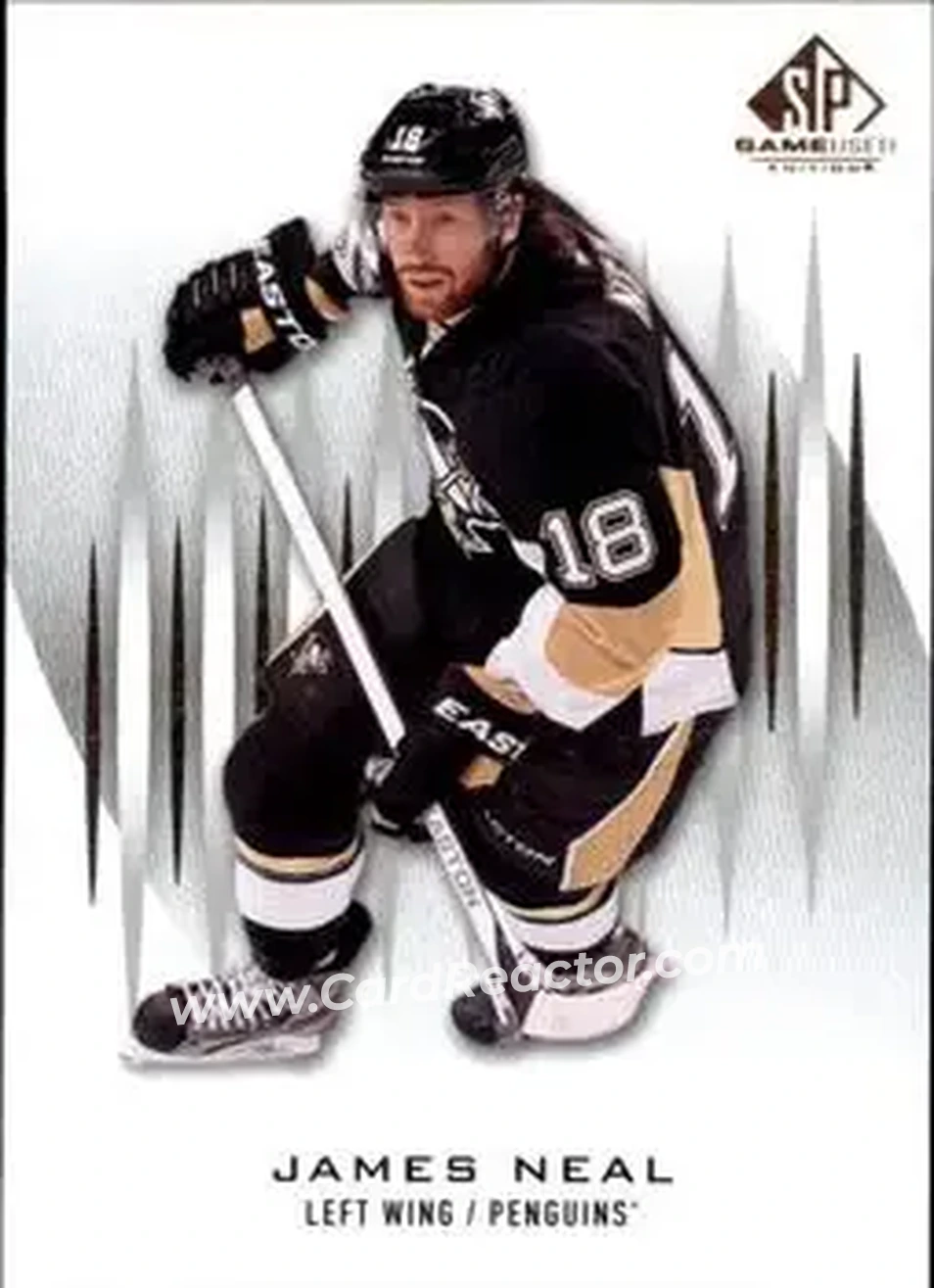 2013-14 SP Game Used #27 - James Neal - Pittsburgh Penguins - Front