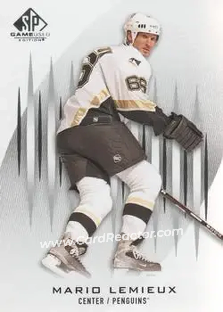 2013-14 SP Game Used #28 - Mario Lemieux - Pittsburgh Penguins - Front