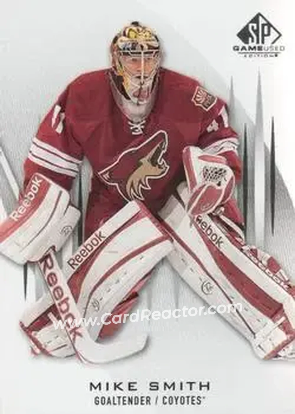 2013-14 SP Game Used #30 - Mike Smith - Phoenix Coyotes - Front