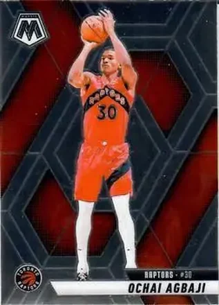 2024-25 Panini Mosaic #18 - Ochai Agbaji - Toronto Raptors