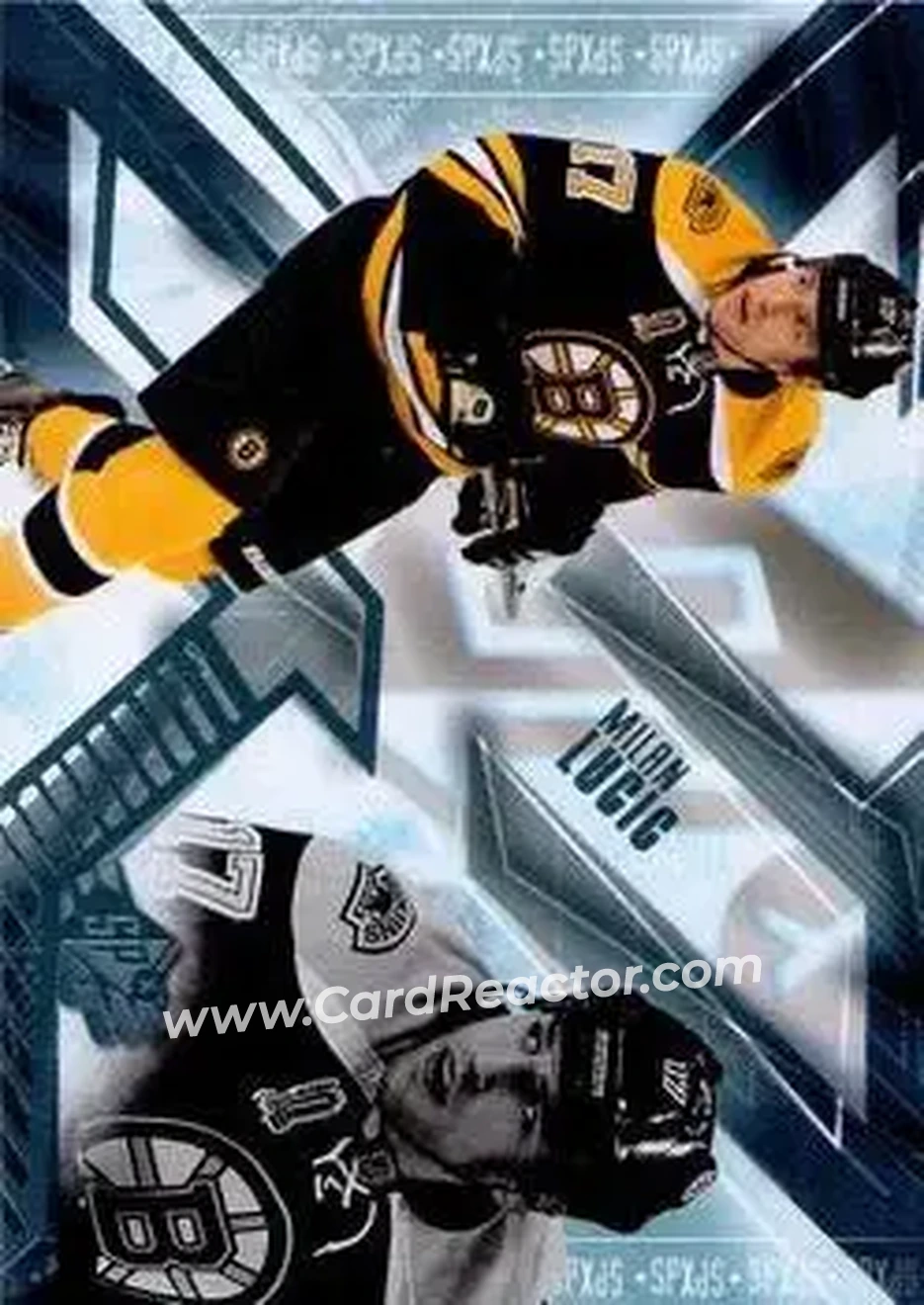 2013-14 SPx #16 - Milan Lucic - Boston Bruins - Front
