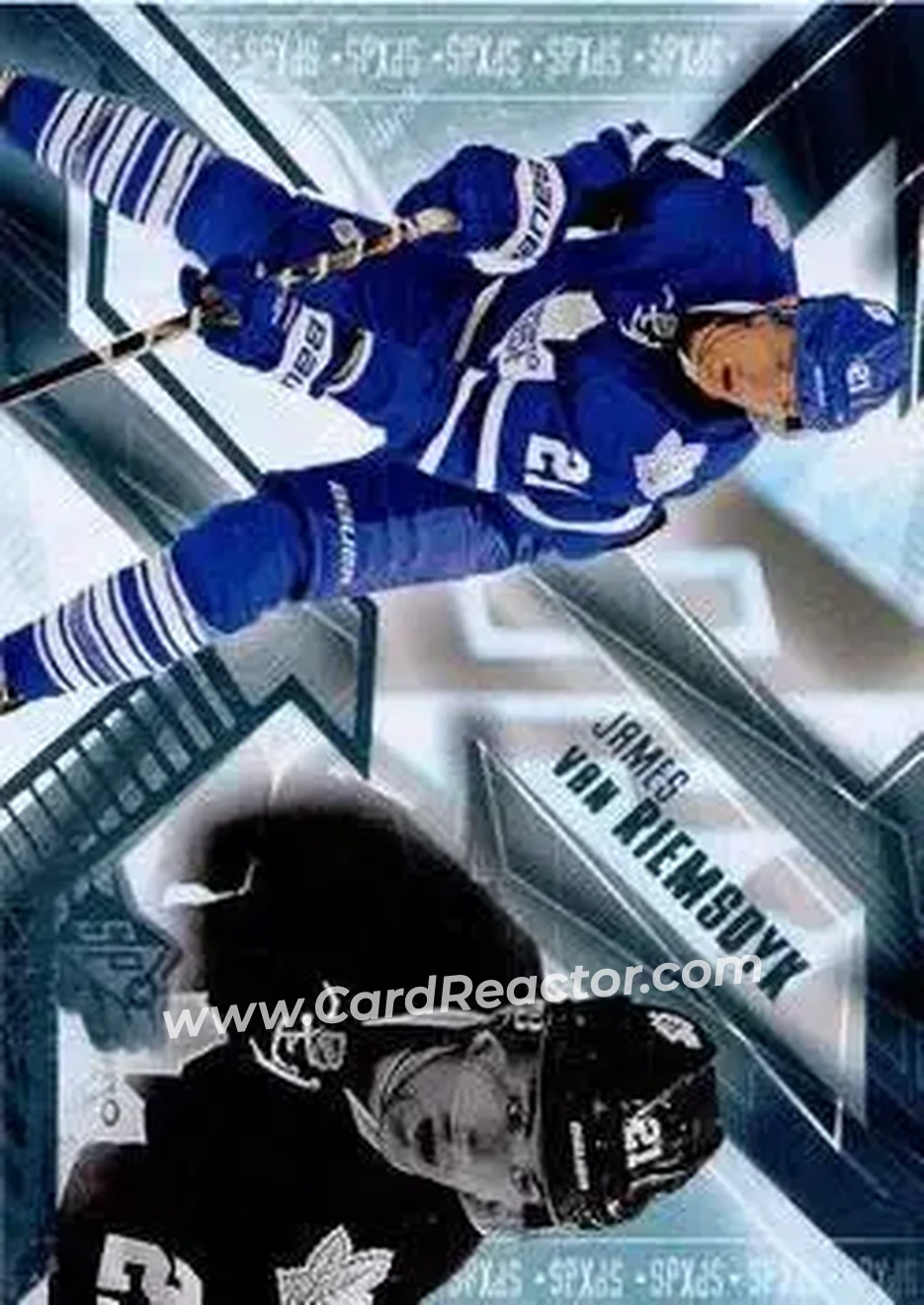 2013-14 SPx #17 - James van Riemsdyk - Toronto Maple Leafs - Front