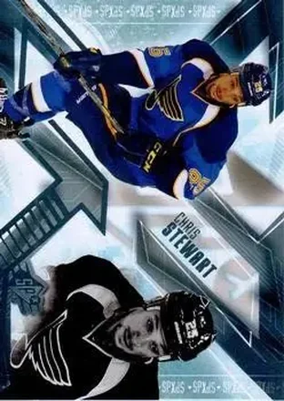 2013-14 SPx #18 - Chris Stewart - St. Louis Blues
