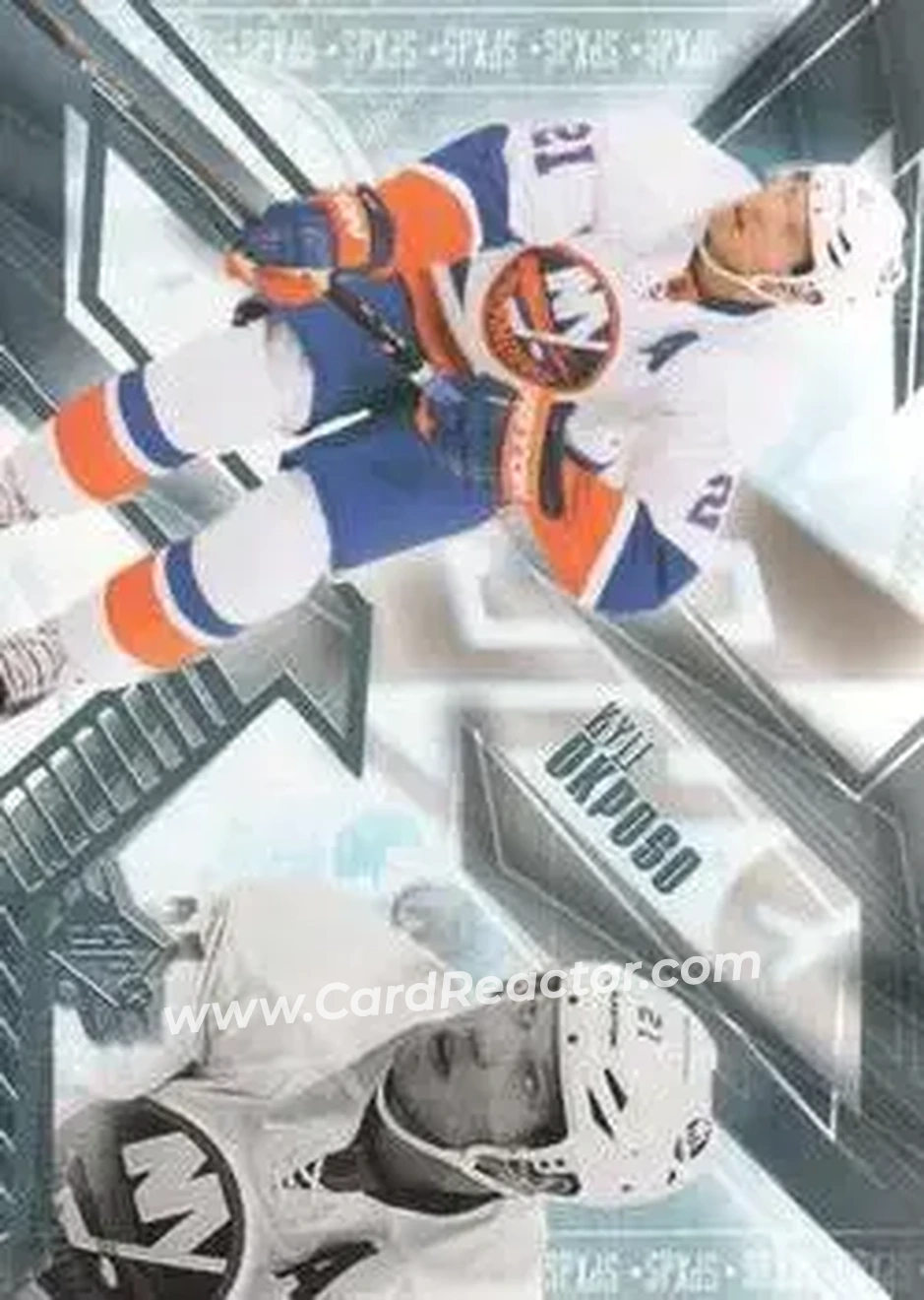 2013-14 SPx #30 - Kyle Okposo - New York Islanders - Front