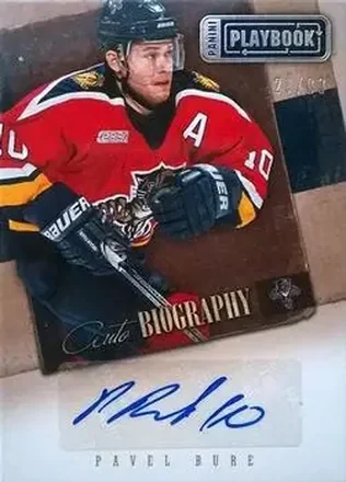 2013-14 Panini Playbook - AUTObiography #AU-PB - Pavel Bure - Florida Panthers