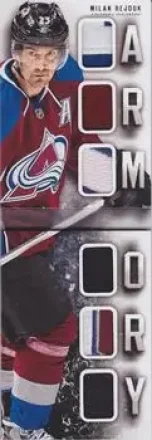 2013-14 Panini Playbook - Armory #A-MHE - Milan Hejduk - Colorado Avalanche