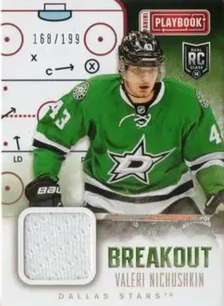 2013-14 Panini Playbook - Breakout #B-VN - Valeri Nichushkin - Dallas Stars