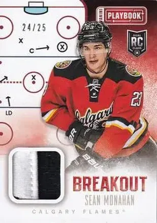 2013-14 Panini Playbook - Breakout Prime #B-SMO - Sean Monahan - Calgary Flames