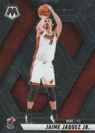 2024-25 Panini Mosaic #21 - Jaime Jaquez Jr. - Miami Heat