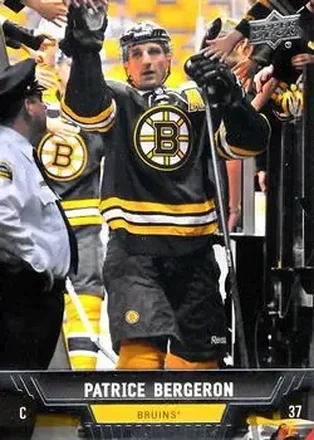 2013-14 Upper Deck #7 - Patrice Bergeron - Boston Bruins