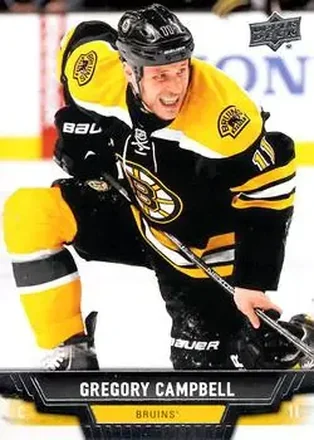 2013-14 Upper Deck #8 - Gregory Campbell - Boston Bruins