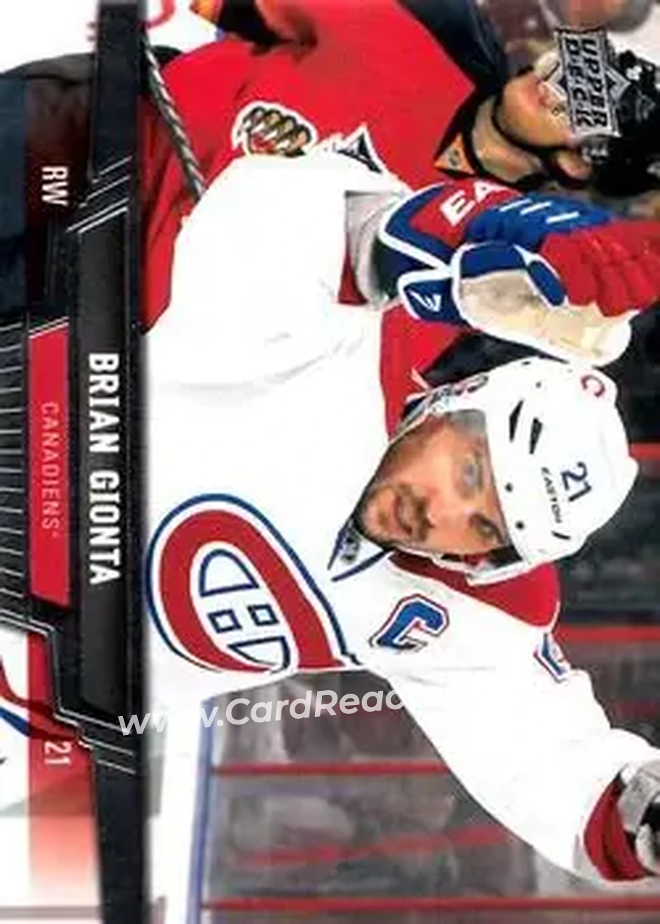 2013-14 Upper Deck #15 - Brian Gionta - Montreal Canadiens - Front