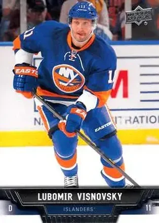 2013-14 Upper Deck #17 - Lubomir Visnovsky - New York Islanders