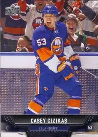 2013-14 Upper Deck #21 - Casey Cizikas - New York Islanders