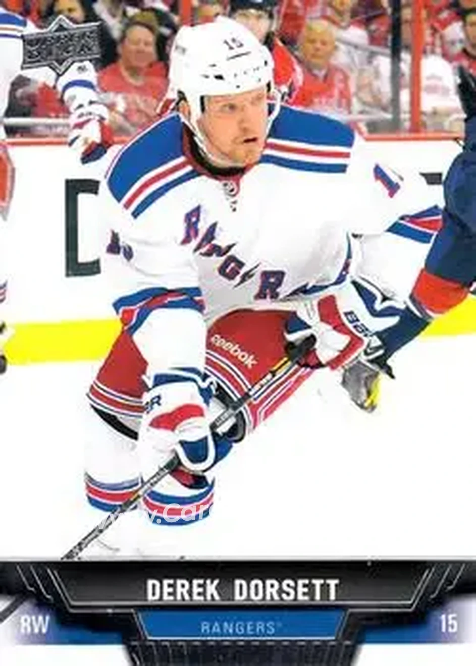 2013-14 Upper Deck #29 - Derek Dorsett - New York Rangers - Front