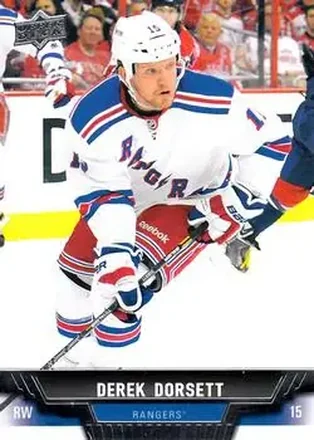2013-14 Upper Deck #29 - Derek Dorsett - New York Rangers