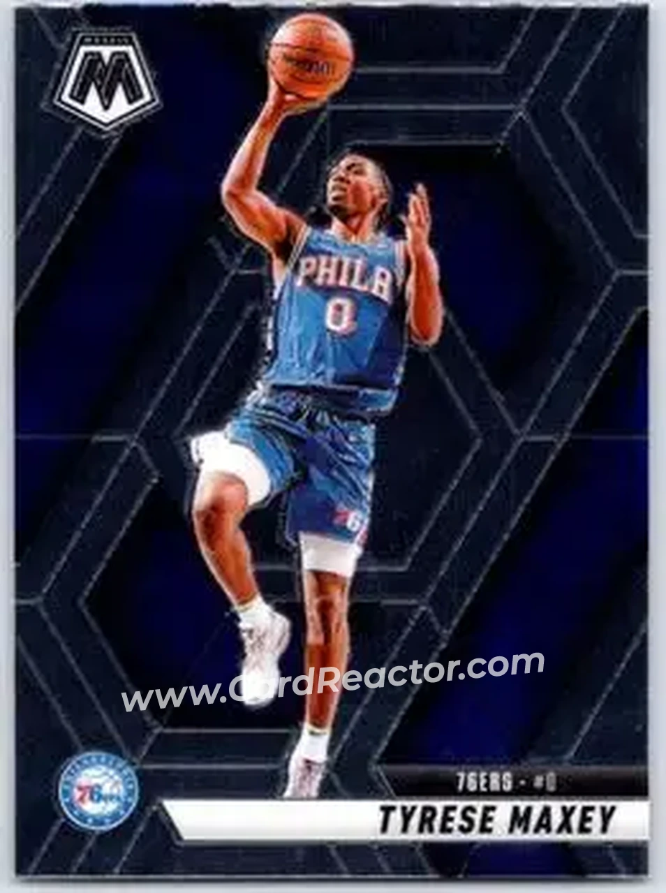 2024-25 Panini Mosaic #23 - Tyrese Maxey - Philadelphia 76ers - Front