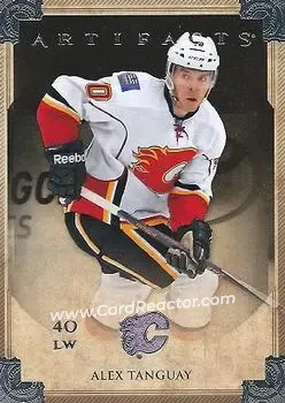 2013-14 Upper Deck Artifacts #3 - Alex Tanguay - Calgary Flames - Front