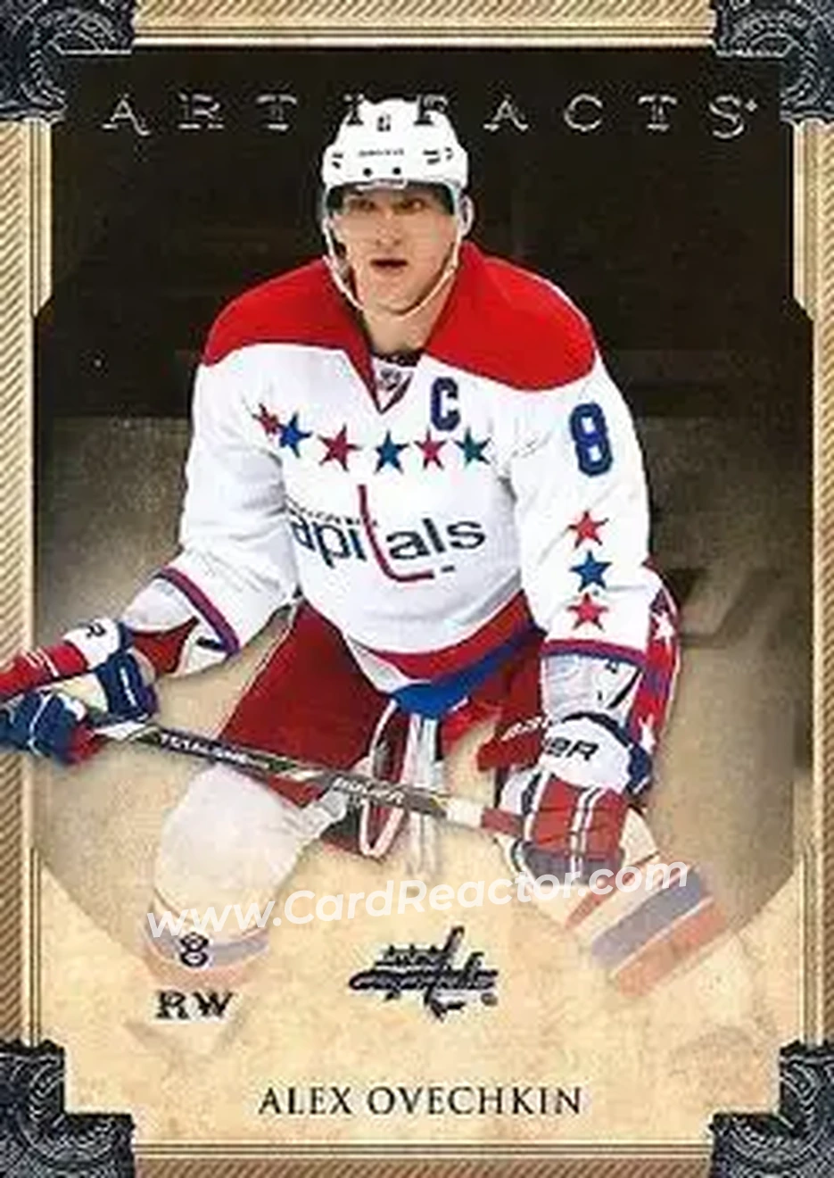 2013-14 Upper Deck Artifacts #4 - Alex Ovechkin - Washington Capitals - Front
