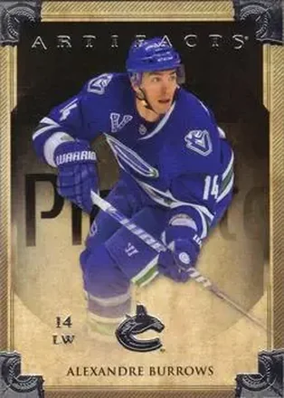 2013-14 Upper Deck Artifacts #5 - Alexandre Burrows - Vancouver Canucks
