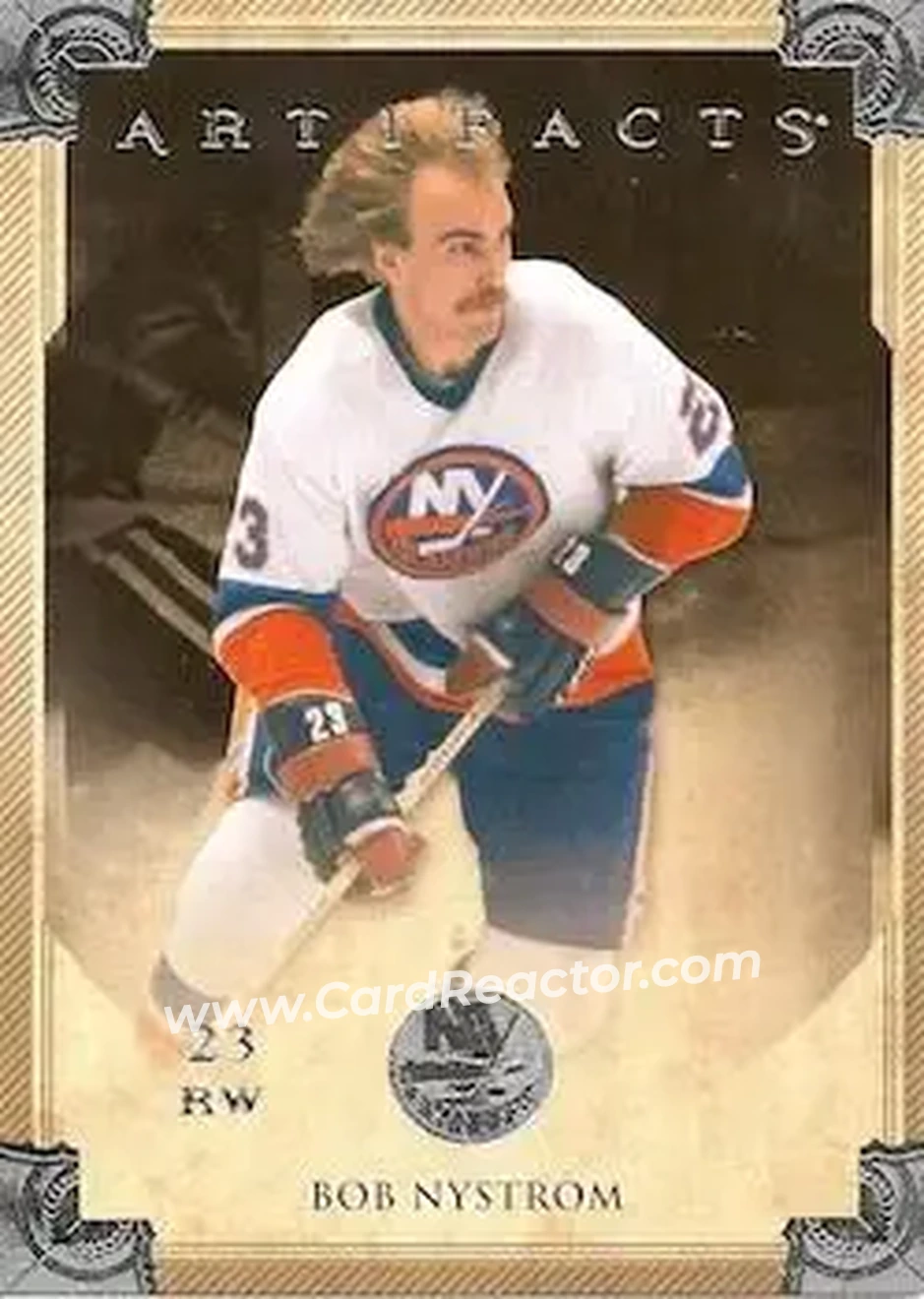 2013-14 Upper Deck Artifacts #8 - Bob Nystrom - New York Islanders - Front