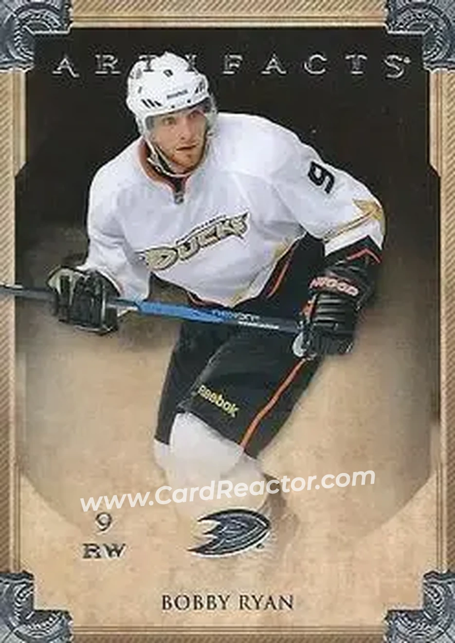 2013-14 Upper Deck Artifacts #9 - Bobby Ryan - Anaheim Ducks - Front