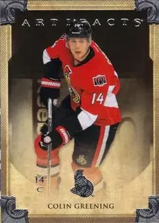 2013-14 Upper Deck Artifacts #15 - Colin Greening - Ottawa Senators