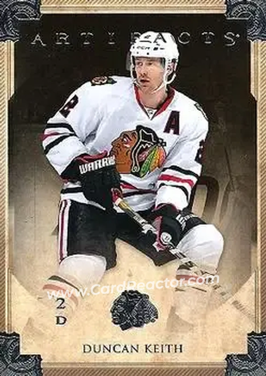 2013-14 Upper Deck Artifacts #24 - Duncan Keith - Chicago Blackhawks - Front 2013-14 Upper Deck Artifacts #24 - Duncan Keith - Chicago Blackhawks - Front