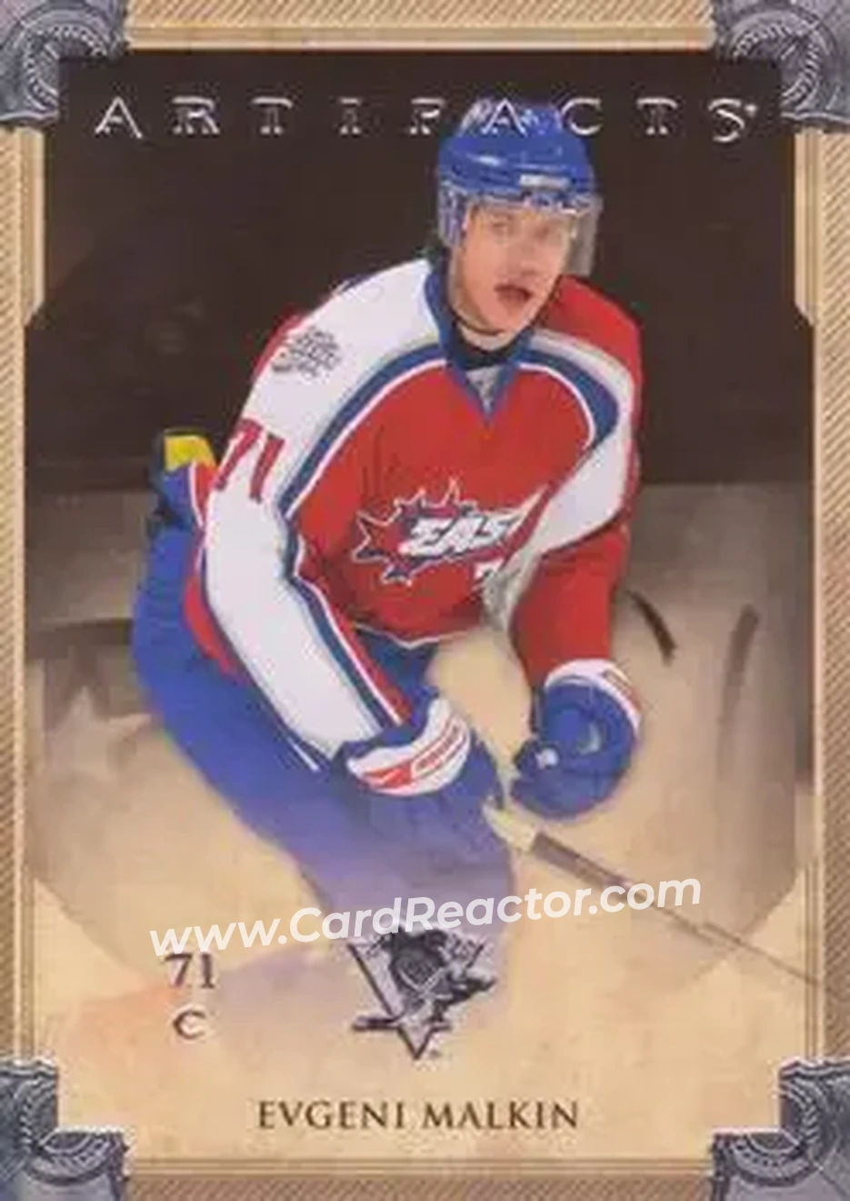 2013-14 Upper Deck Artifacts #27 - Evgeni Malkin - Pittsburgh Penguins - Front