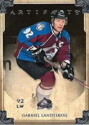 2013-14 Upper Deck Artifacts #28 - Gabriel Landeskog - Colorado Avalanche