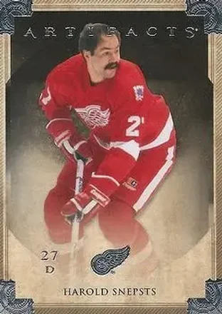 2013-14 Upper Deck Artifacts #29 - Harold Snepsts - Detroit Red Wings