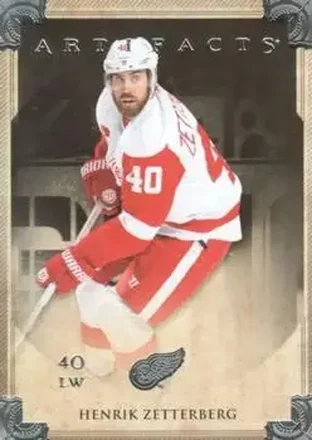 2013-14 Upper Deck Artifacts #30 - Henrik Zetterberg - Detroit Red Wings