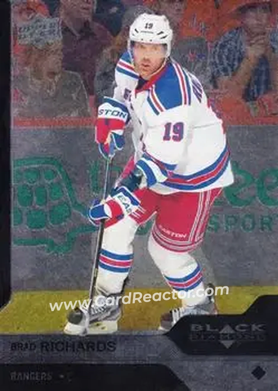 2013-14 Upper Deck Black Diamond #1 - Brad Richards - New York Rangers - Front